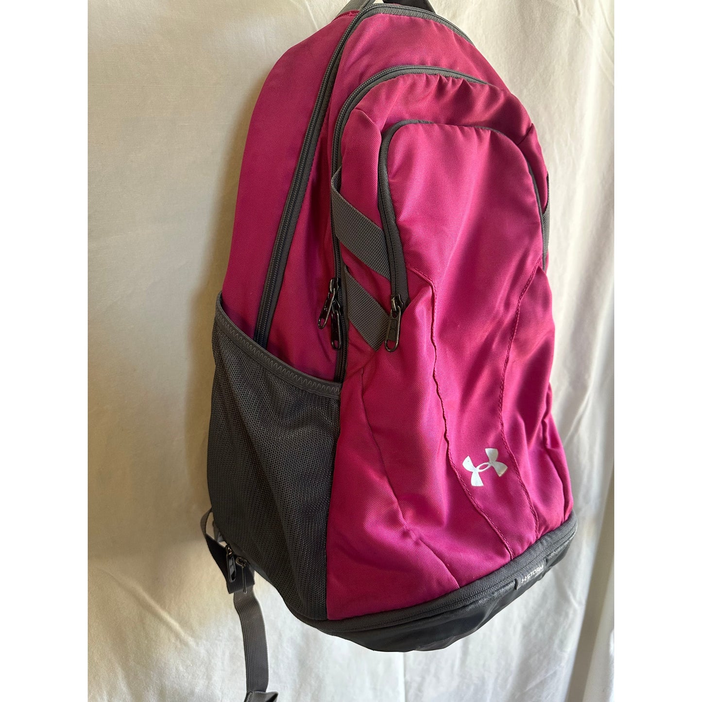 Under Armour Storm Backpack - Pink and Gray