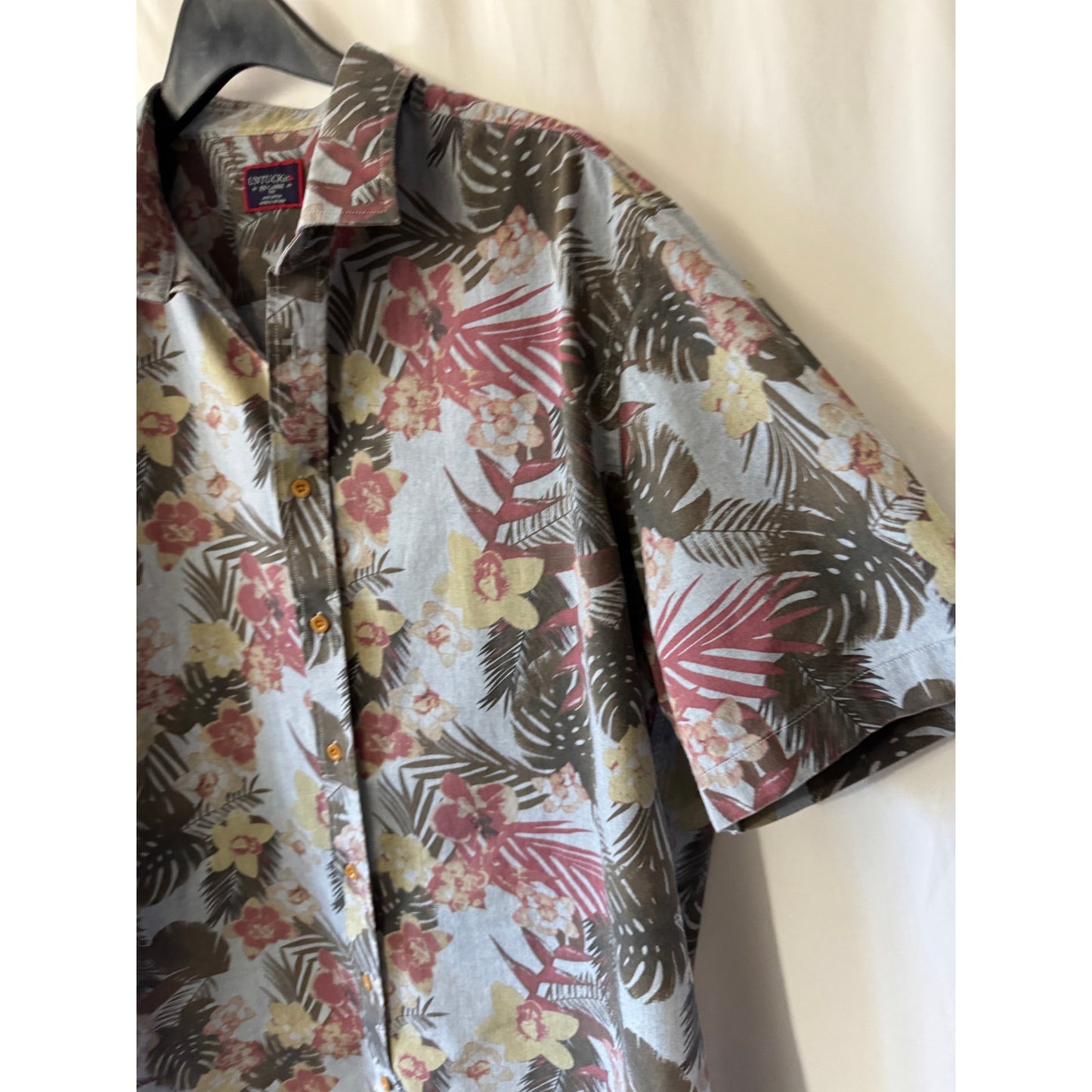 Untuckit Desisto Hawaiian Shirt - Size XXL Tall