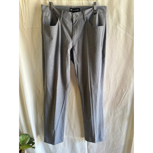 TravisMathew Gray Lightweight Pants - Size 36