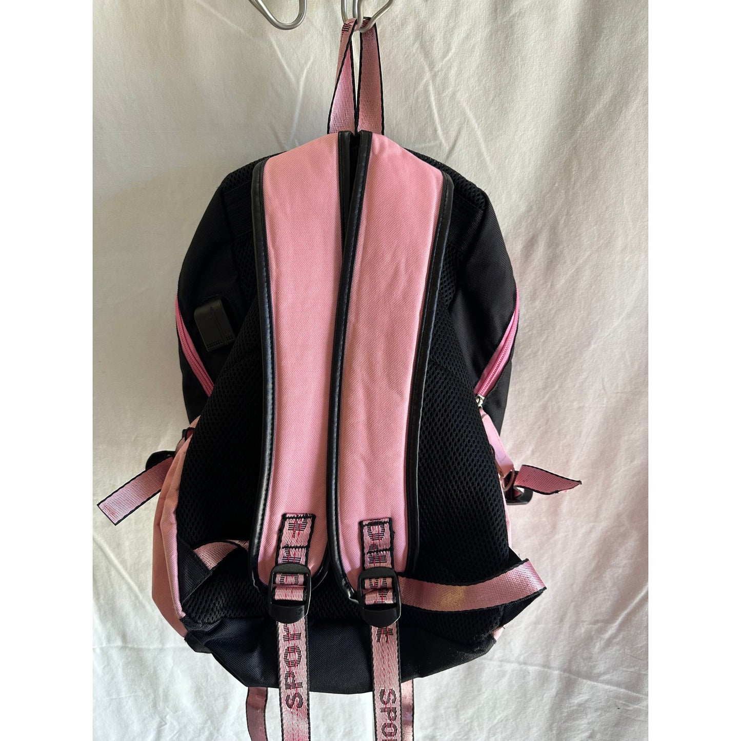 Pink and Black Sport Backpack