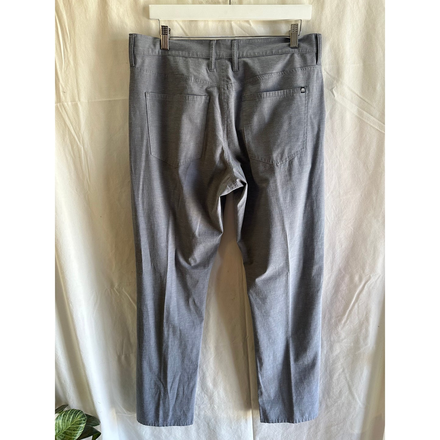 TravisMathew Gray Lightweight Pants - Size 36