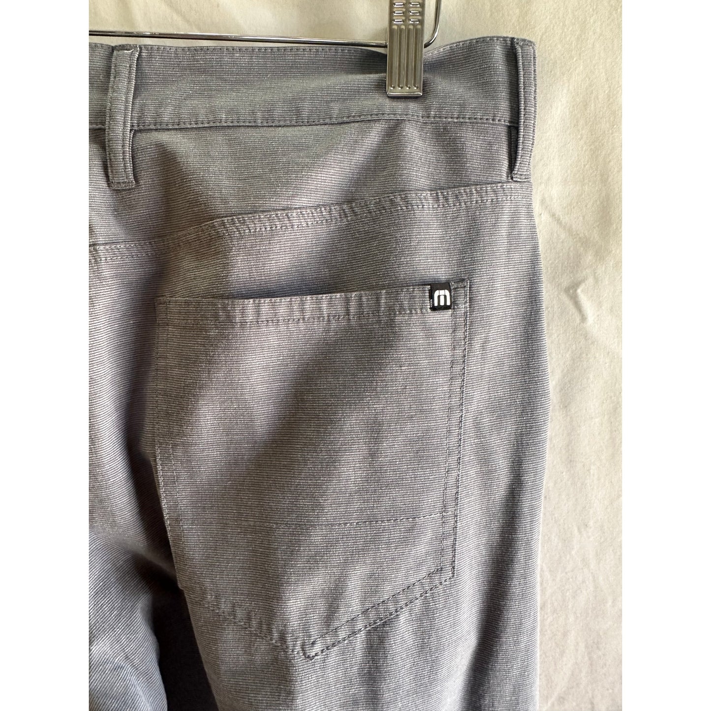 TravisMathew Gray Lightweight Pants - Size 36