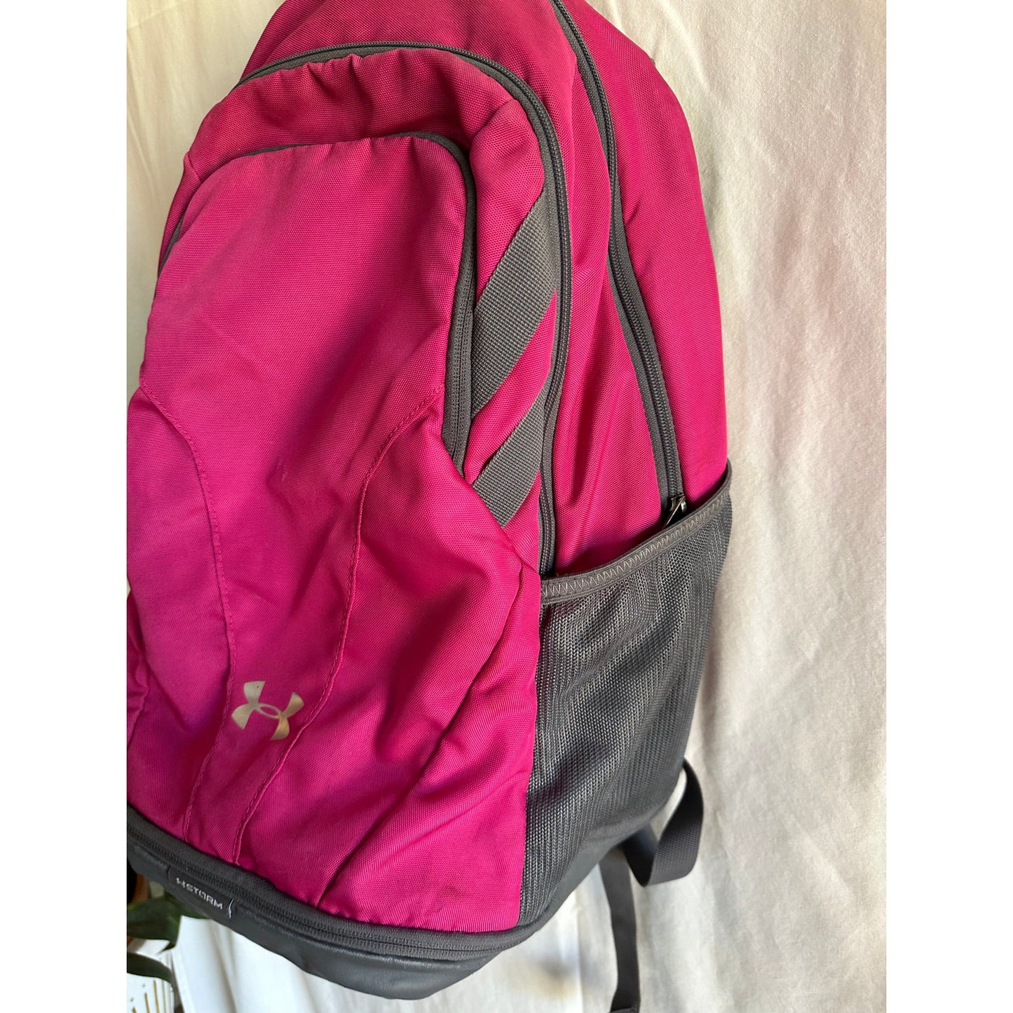 Under Armour Storm Backpack - Pink and Gray