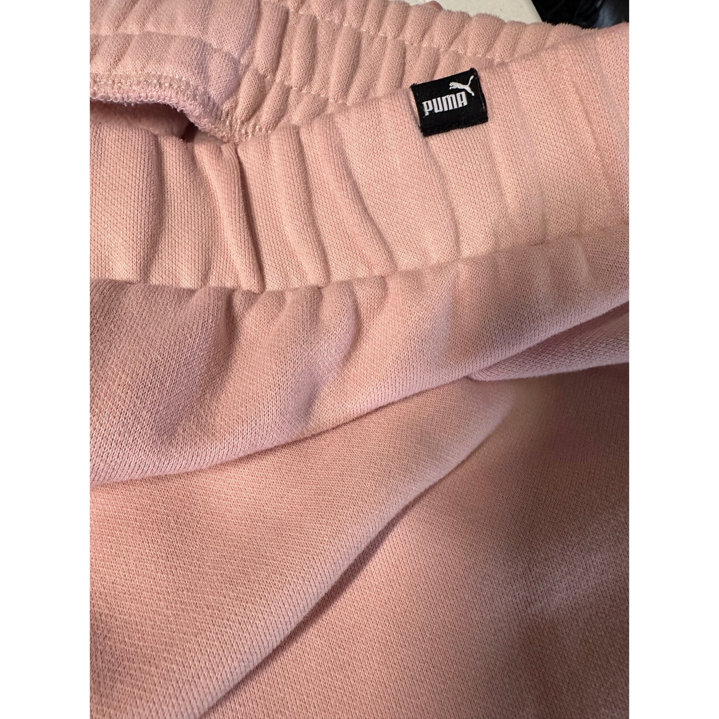 Pink Puma Sweatpants - Size Medium