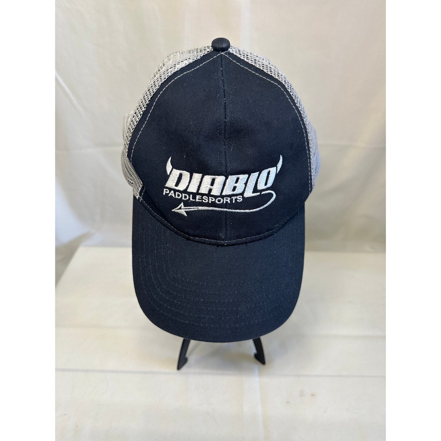 Diablo Paddlesports Navy Blue and Gray Trucker Hat