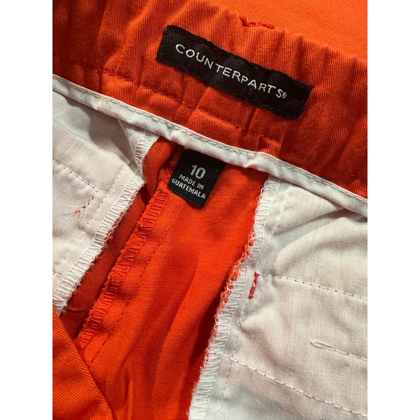 Counterparts Red Capri Pants - Size 10