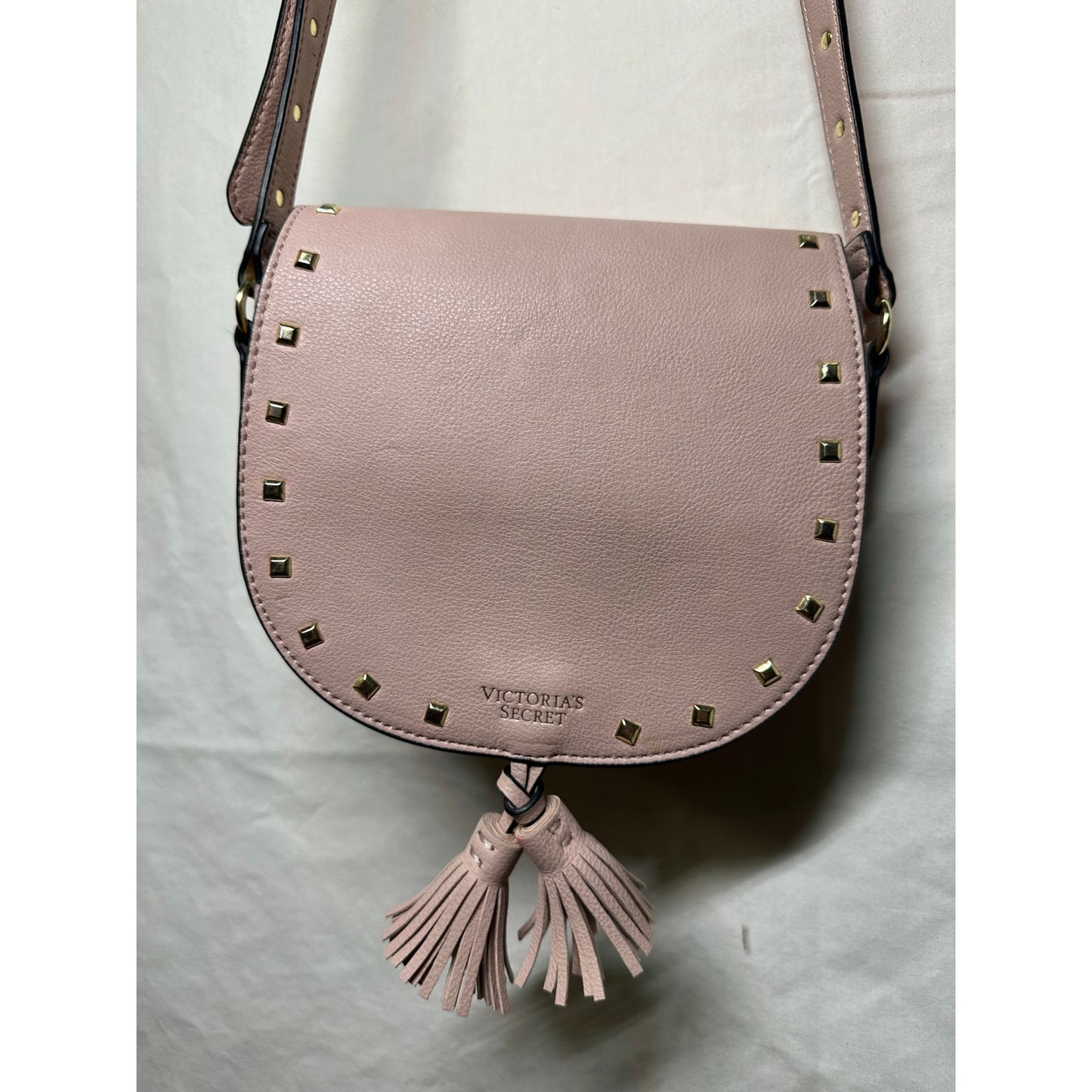 Victoria’s Secret Studded Tassel Crossbody Bag