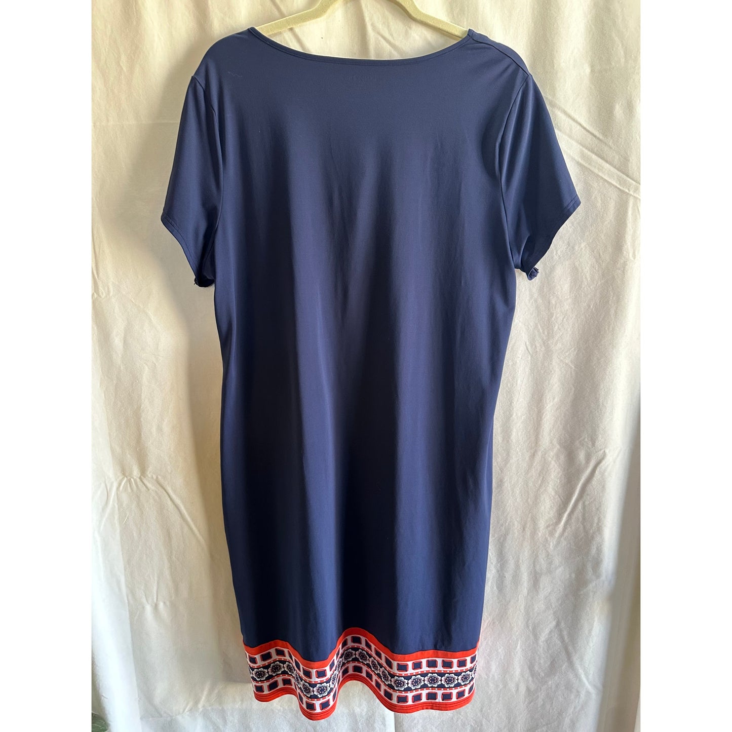 Lands' End Women's Blue Tunic Dress - Size Large