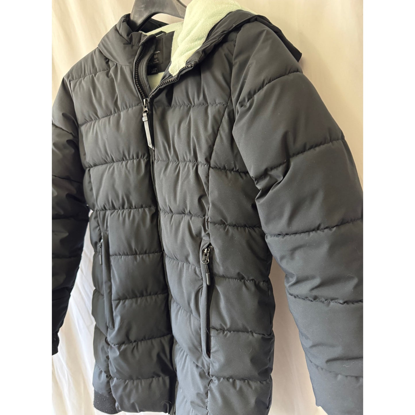 All in Motion Quilted Hooded Coat - Junior Size L (10/12)