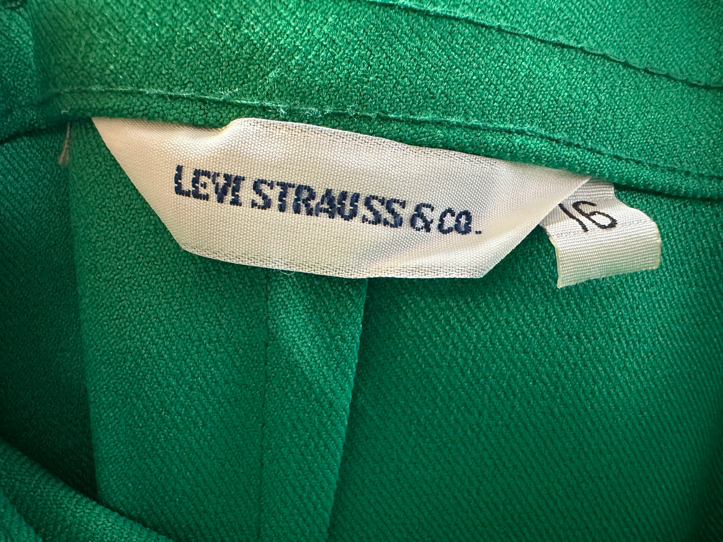 Vintage Levi's Green Pants - Size 16