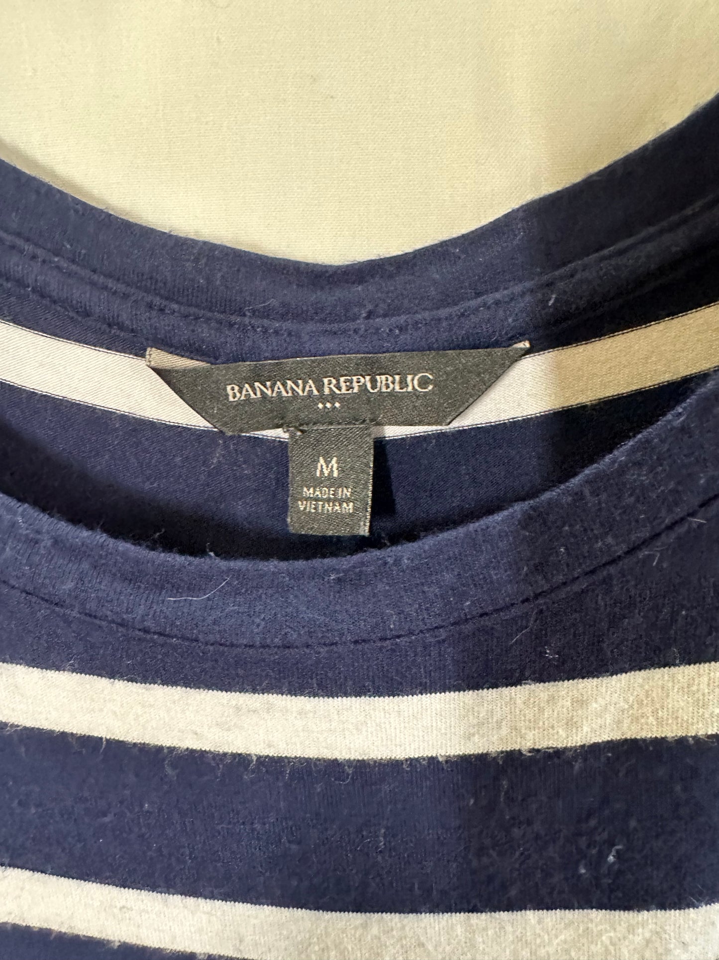 Banana Republic Women's Striped Dress - Casual Chic - Size M