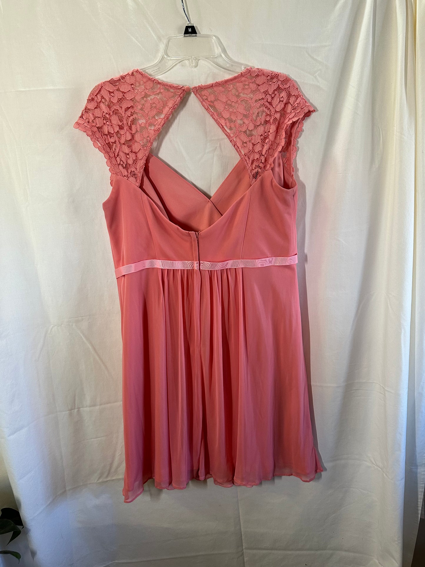 Elegant Pink Dress by David's Bridal - Size 16