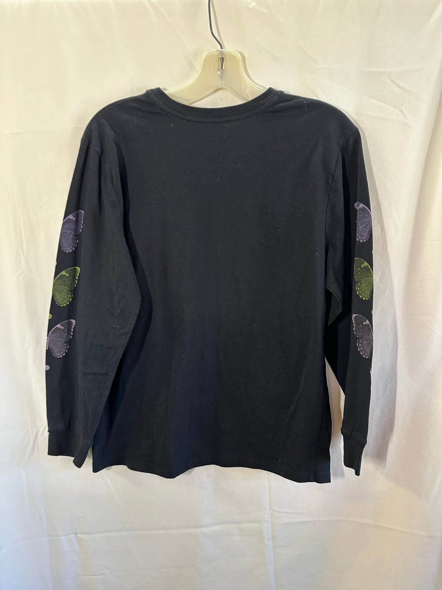 Art Class Long Sleeve Butterfly Tee - Size L (10/12)