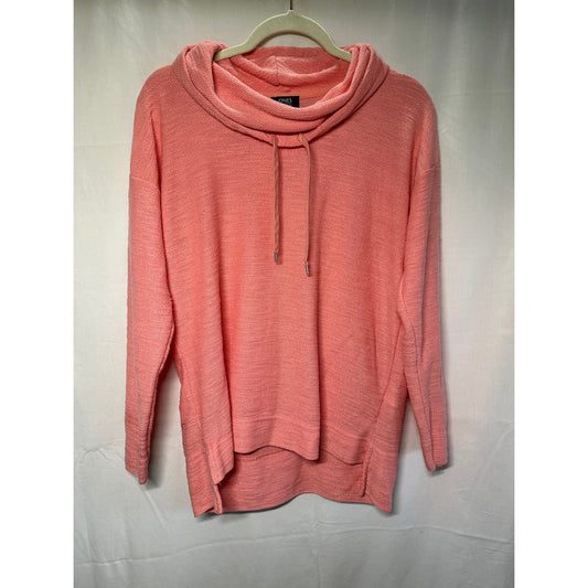 Jones New York Pink Cowl Neck Pullover Sweater - Size XL