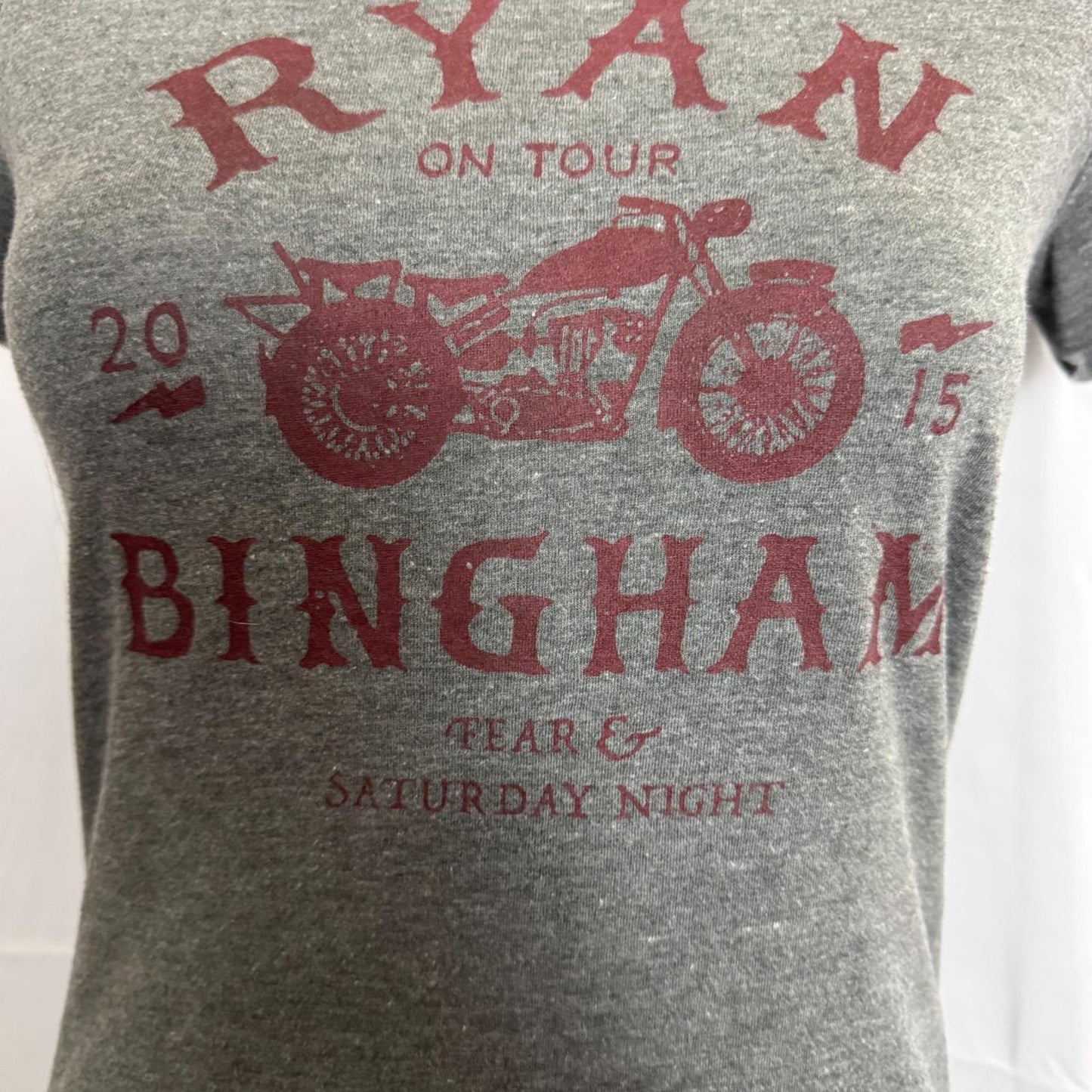 Ryan Bingham "Fear and Saturday Night" 2015 Tour T-Shirt