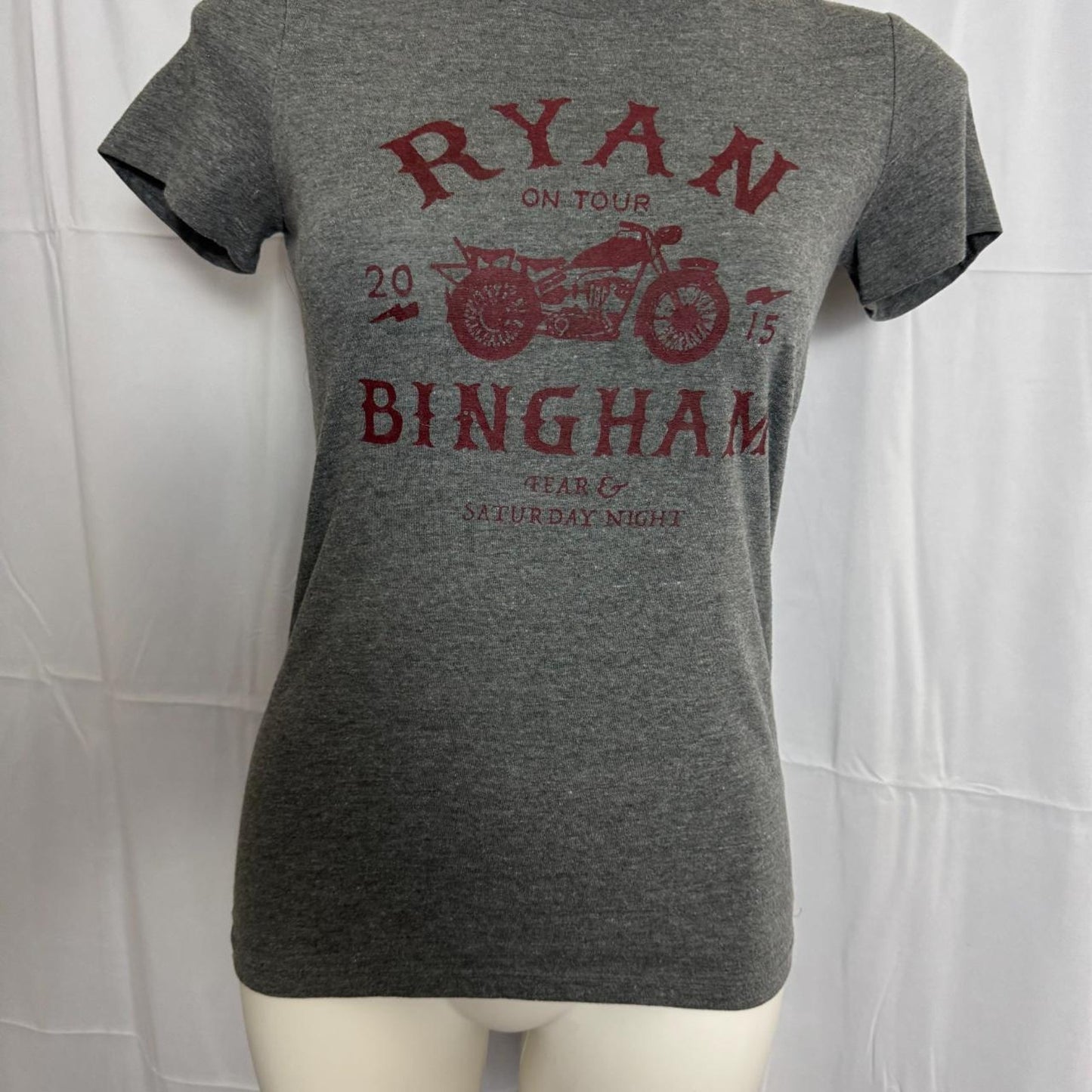 Ryan Bingham "Fear and Saturday Night" 2015 Tour T-Shirt