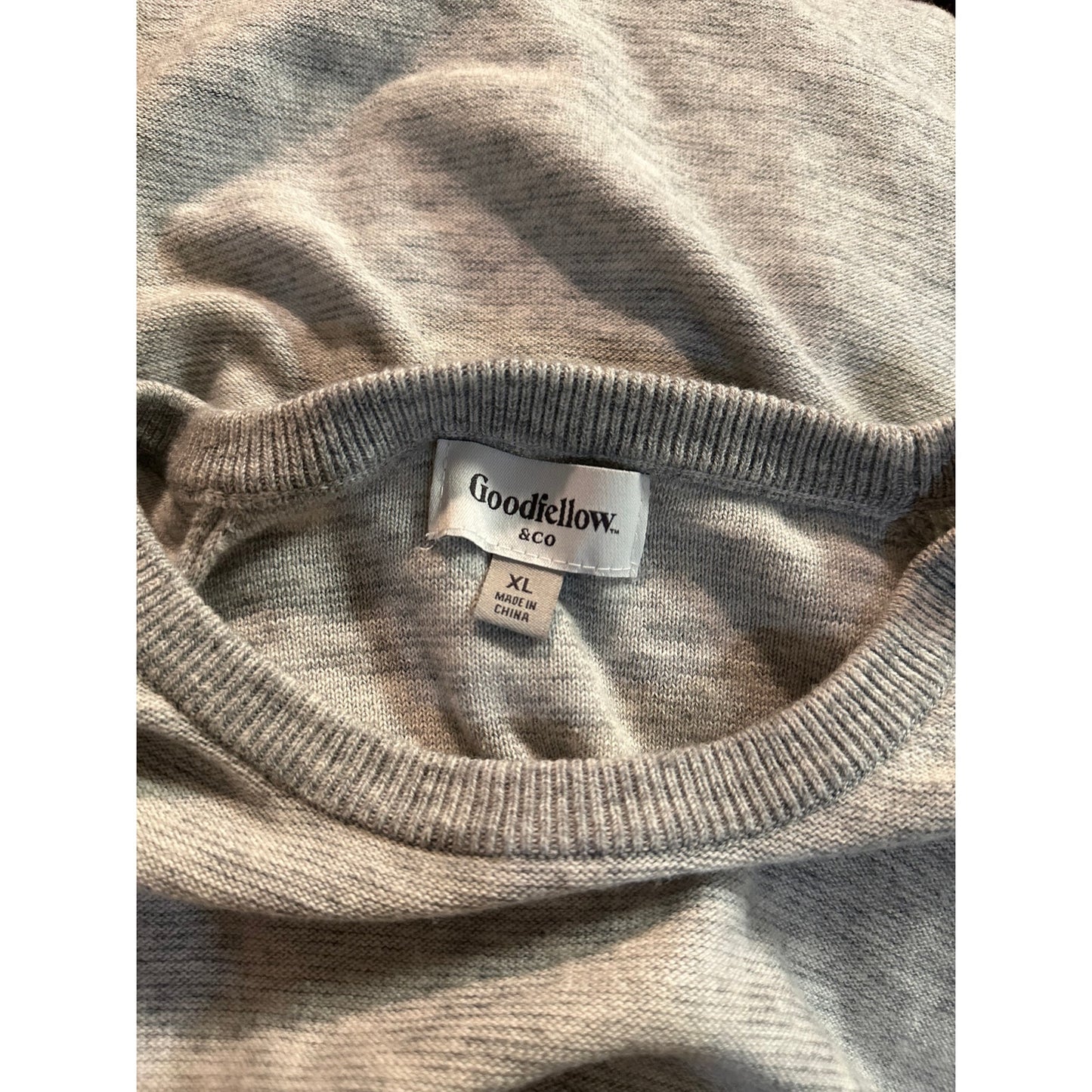 Goodfellow & Co Gray Crew Neck Sweater - Size XL