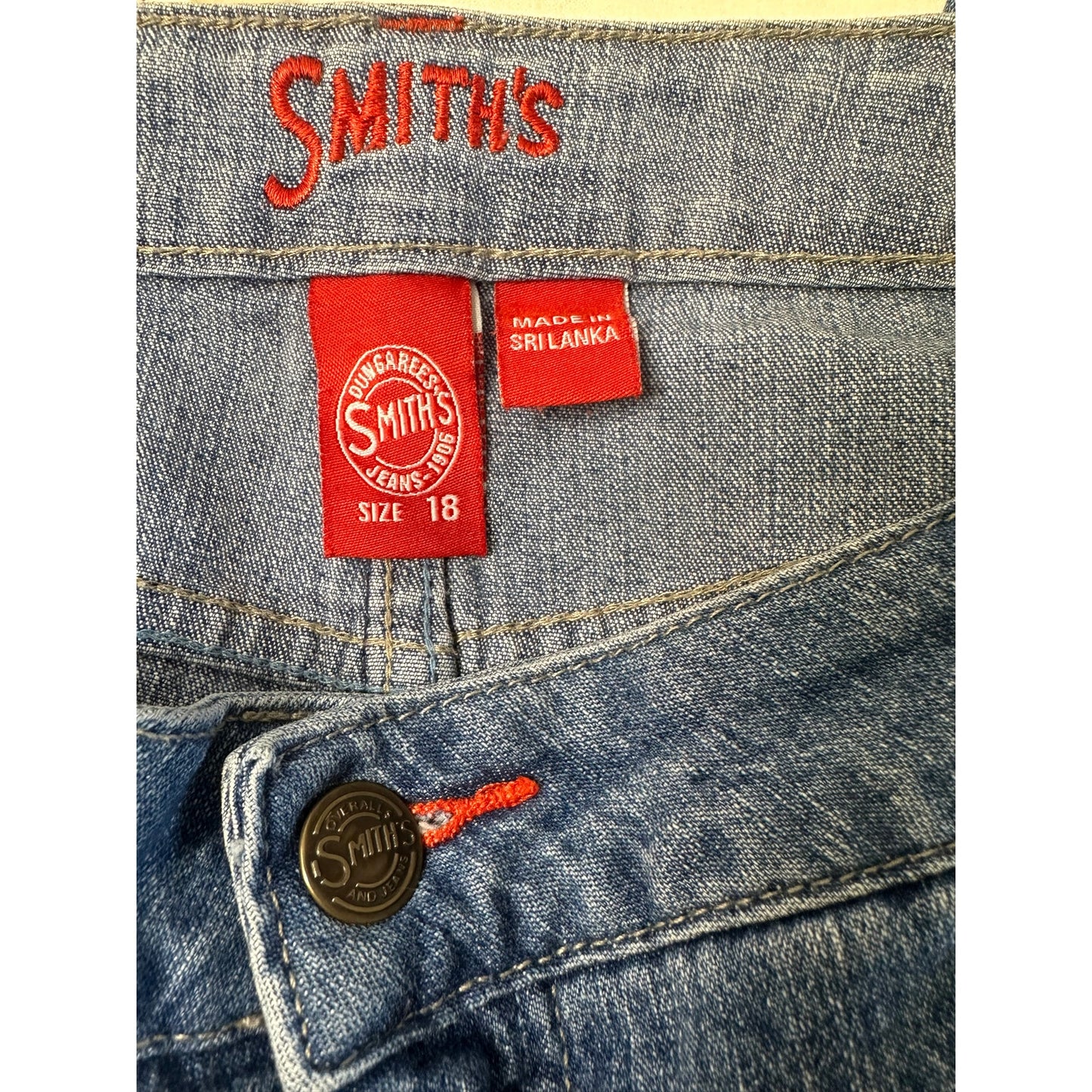 Smith’s Denim Bermuda Shorts - Size 18