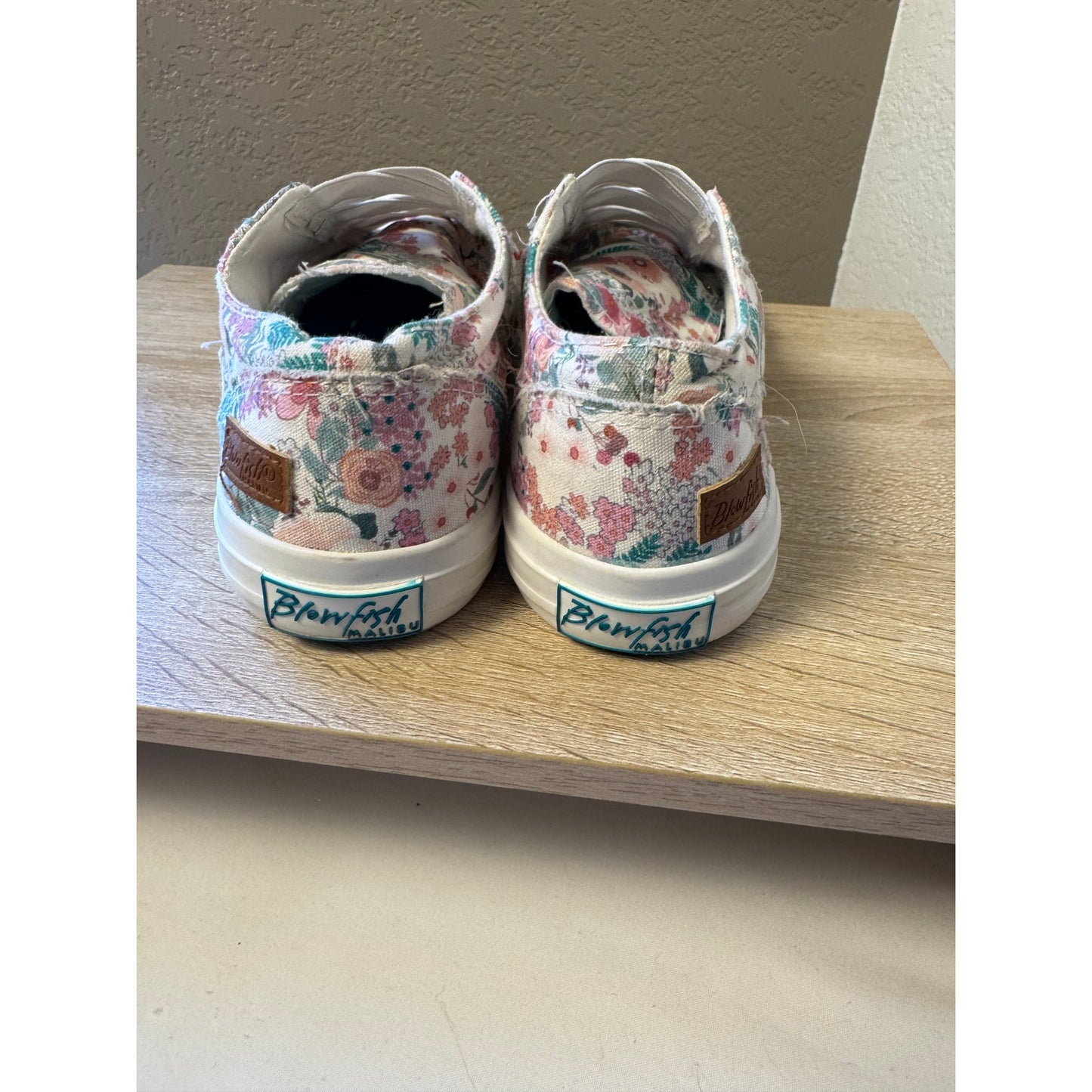 Blowfish Malibu Floral Canvas Slip-On Sneakers - Women’s Size 7