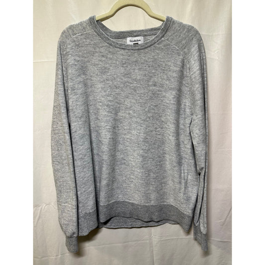 Goodfellow & Co Gray Crew Neck Sweater - Size XL